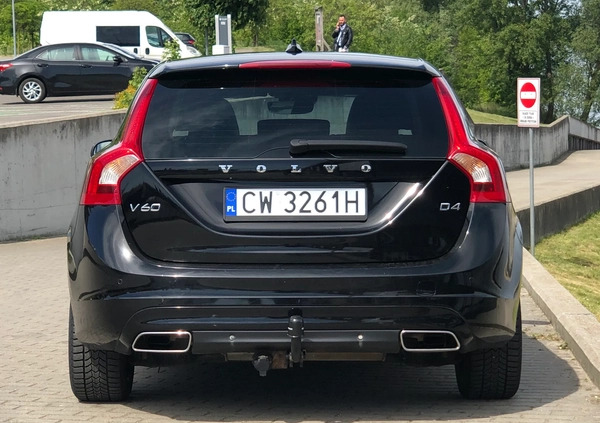 Volvo V60 cena 45900 przebieg: 285000, rok produkcji 2015 z Włocławek małe 667